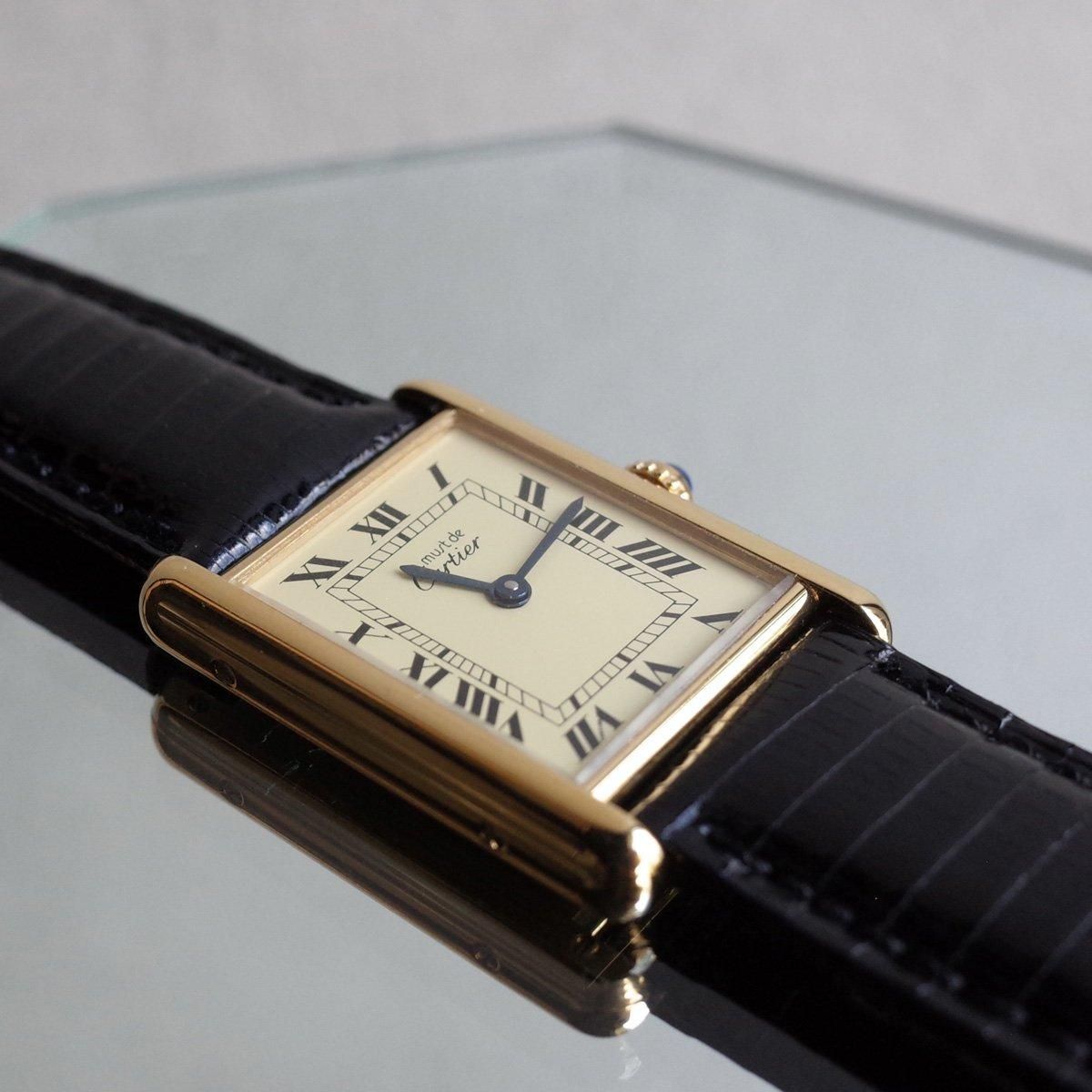 Cartier Must de Cartier（カルティエ マスト タンク）Ivory