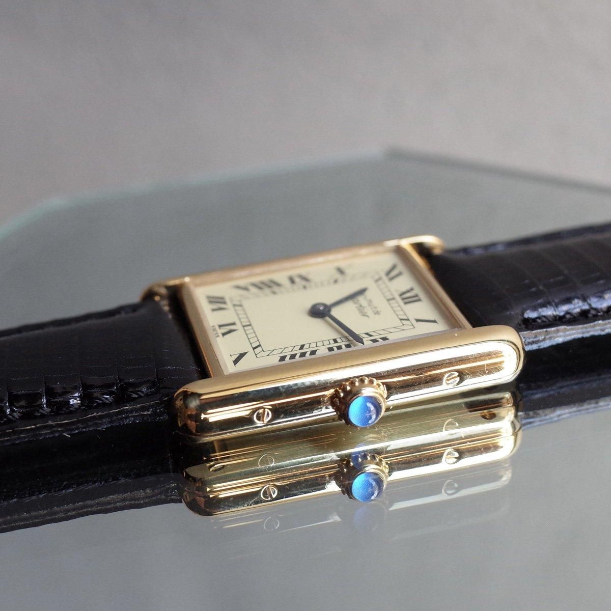 Cartier Must de Cartier（カルティエ マスト タンク）Ivory Roman LM