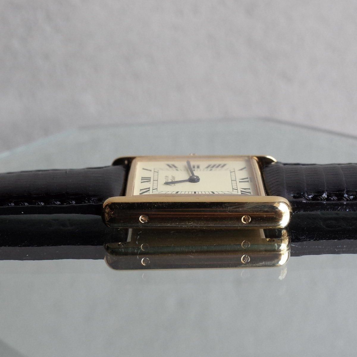 Cartier Must de Cartier（カルティエ マスト タンク）Ivory Roman LM