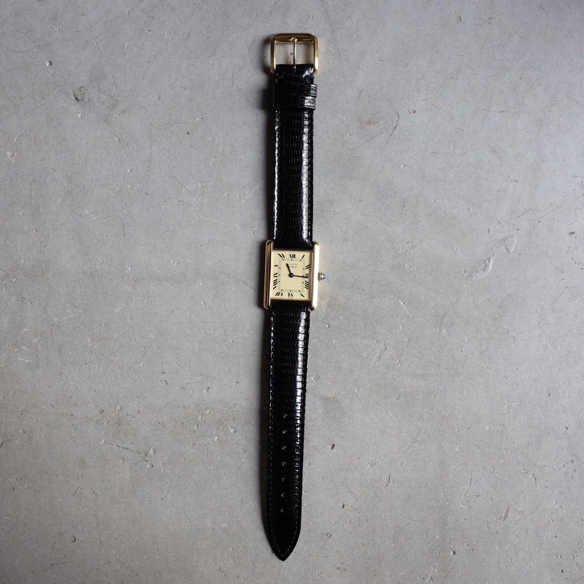 Cartier マストタンク LM アンティーク カルティエ TANK CARTIER LM must de TANK Ref.1615 Limited 500 – TIMEANAGRAM