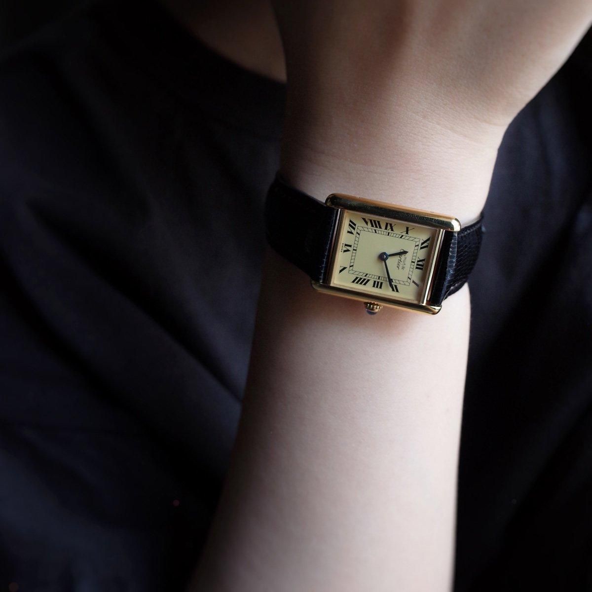 Cartier Must de Cartierʥƥ ޥ 󥯡Ivory Roman LM