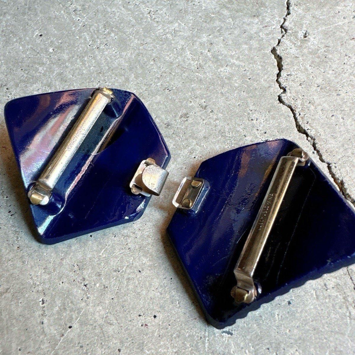 ꥸʥ٥ ߥ / 1920-30ǯ   饹 С饤 Хå Czech Glass Buckle