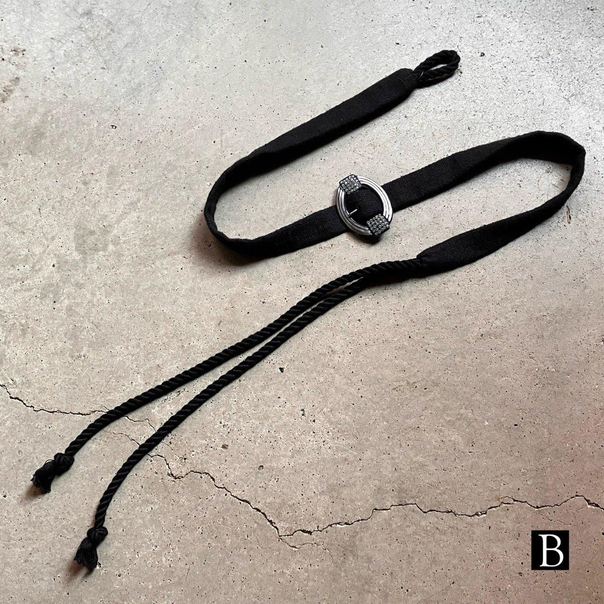 ꥸʥ٥ ߥ / 1900-10ǯ ᥿ 磻ɥХå Metal Wide Buckle