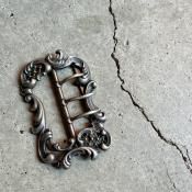 ꥸʥ٥ ߥ / 1900-10ǯ ᥿ 磻ɥХå Metal Wide Buckle