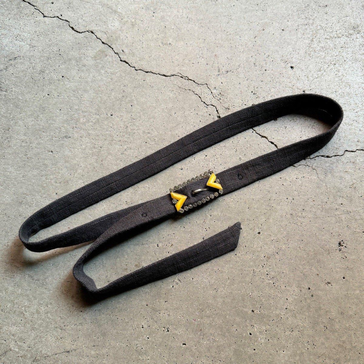 ꥸʥ٥ / 1950ǯ ե  饹  Хå French Glass Buckle
