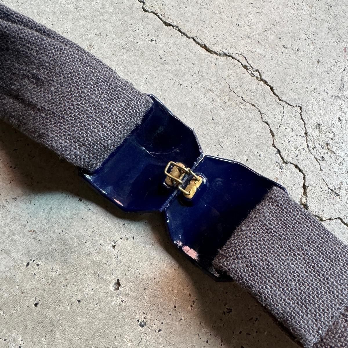ꥸʥ٥ / 1920-30ǯ  饹 եХå Czech Glass Buckle
