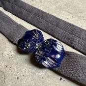 ꥸʥ٥ / 1920-30ǯ  饹 եХå Czech Glass Buckle