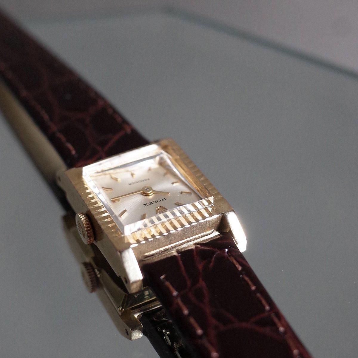 <img class='new_mark_img1' src='https://img.shop-pro.jp/img/new/icons13.gif' style='border:none;display:inline;margin:0px;padding:0px;width:auto;' />ROLEX PRECISIONʥå ץ쥷18KYG ե롼ƥåɥ٥ 