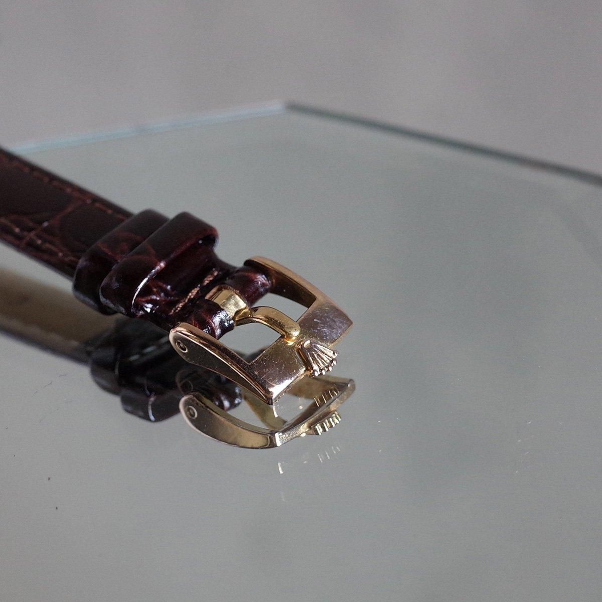 <img class='new_mark_img1' src='https://img.shop-pro.jp/img/new/icons13.gif' style='border:none;display:inline;margin:0px;padding:0px;width:auto;' />ROLEX PRECISIONʥå ץ쥷18KYG ե롼ƥåɥ٥ 