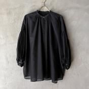suzuki takayuki puff-sleeve blouseʥ業 ѥե꡼֥֥饦Black