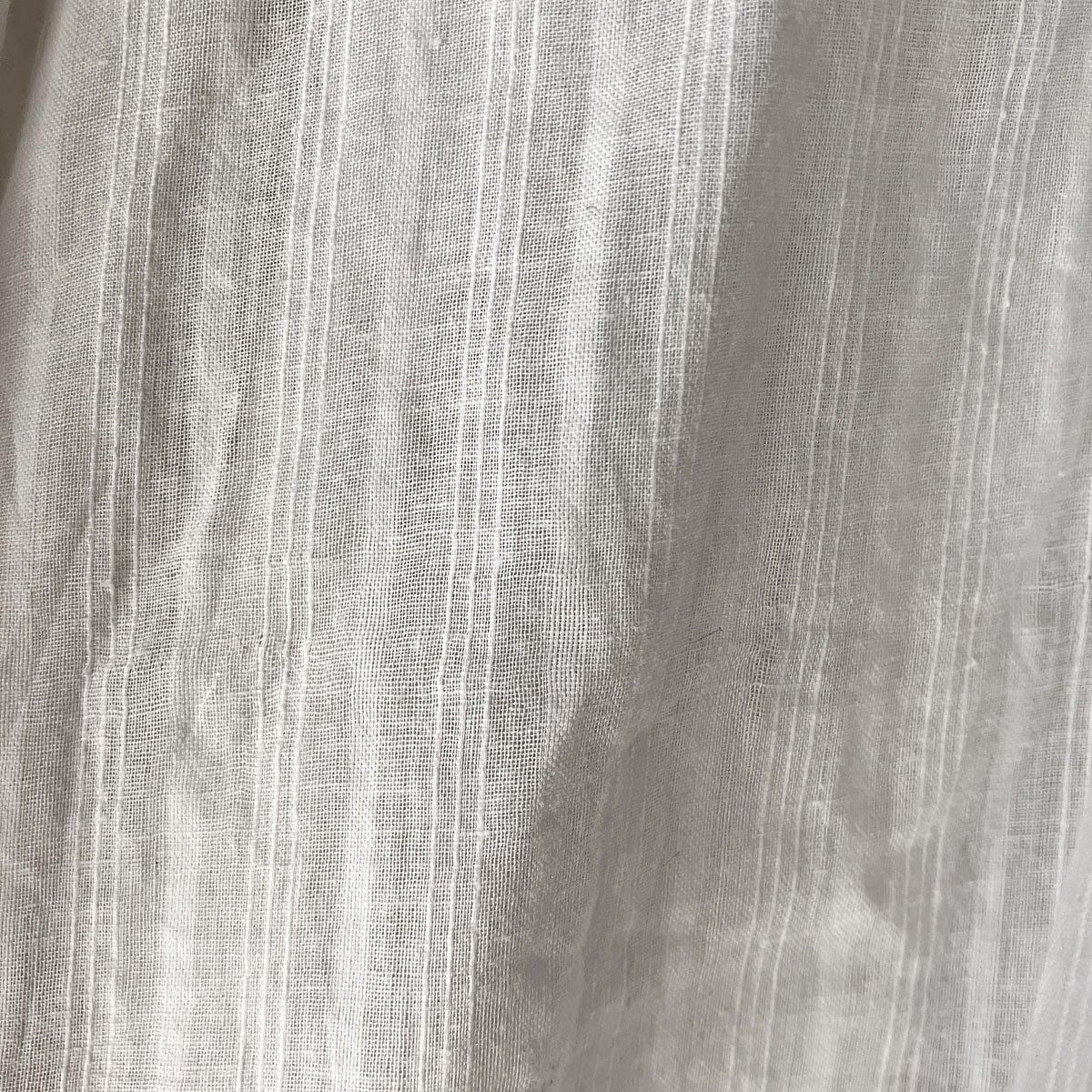 suzuki takayuki stripe smock blouseʥ業 ȥ饤ץå֥饦White