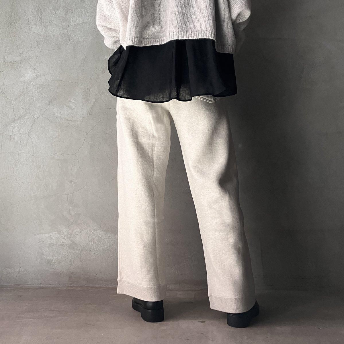 suzuki takayuki sweat pants / wide-straightʥ業 åȥѥ 磻ɥȥ졼ȡOatmeal / Unisex