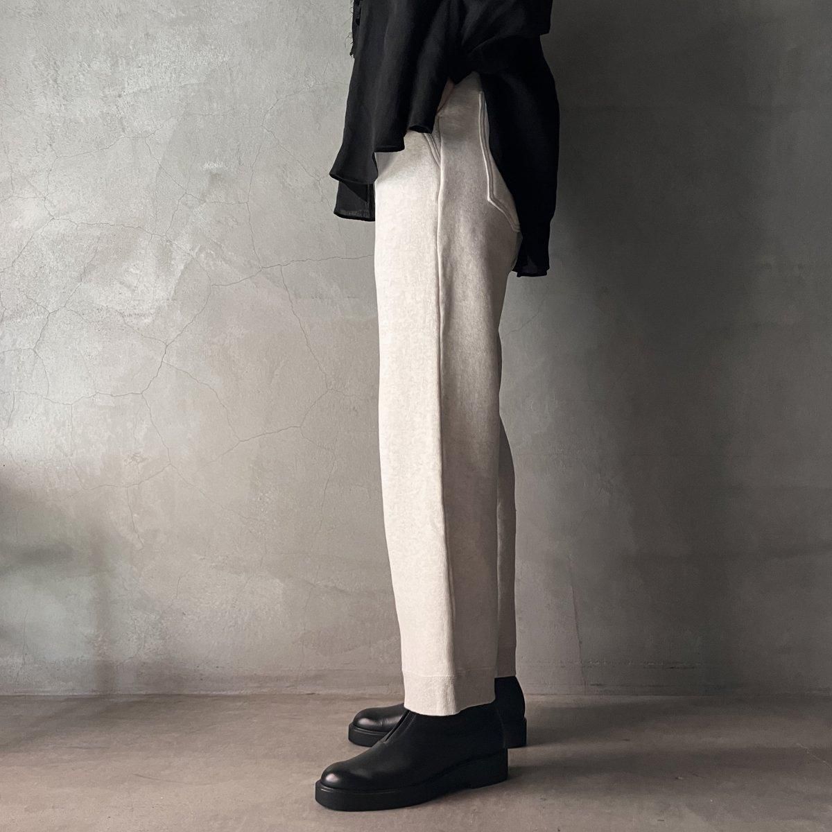 suzuki takayuki sweat pants / wide-straight（スズキタカユキ