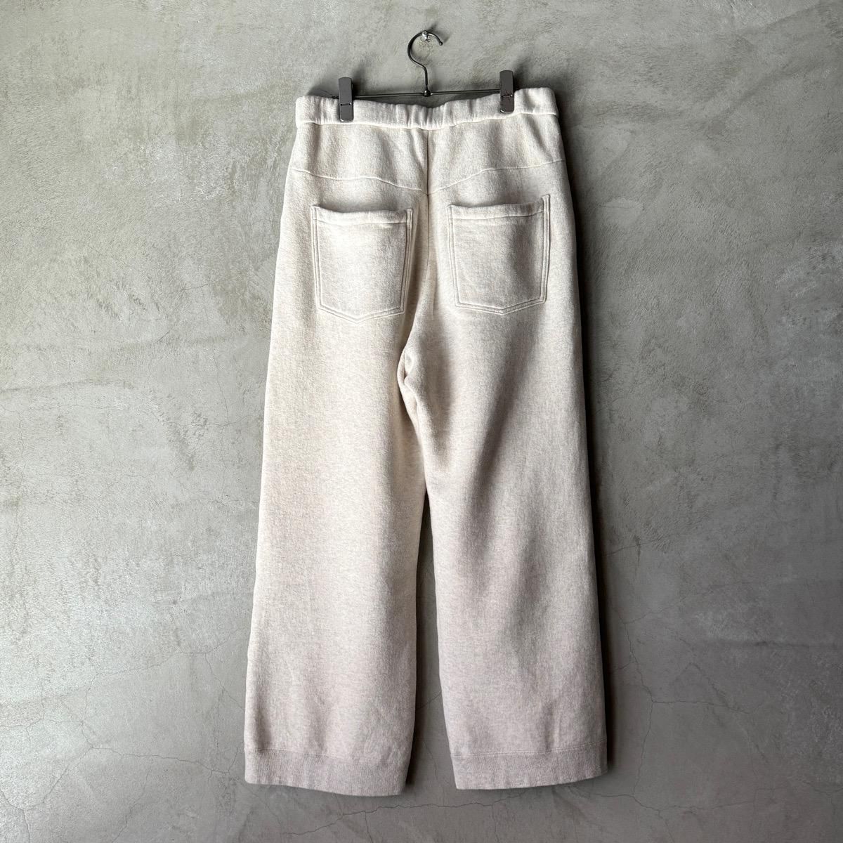 suzuki takayuki sweat pants / wide-straightʥ業 åȥѥ 磻ɥȥ졼ȡOatmeal / Unisex