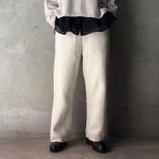 suzuki takayuki sweat pants / wide-straightʥ業 åȥѥ 磻ɥȥ졼ȡOatmeal / Unisex