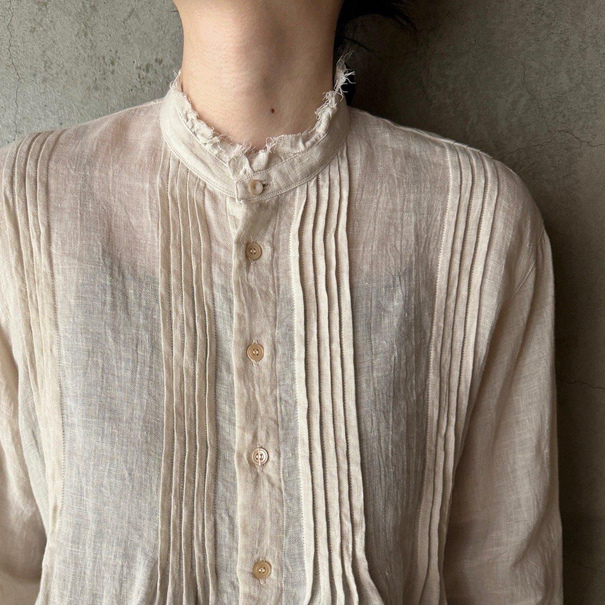 suzuki takayuki pin-tuck blouse(スズキタカユキ ピンタック suzuki takayuki pin-tuck blouse(スズキタカユキ ピンタック
