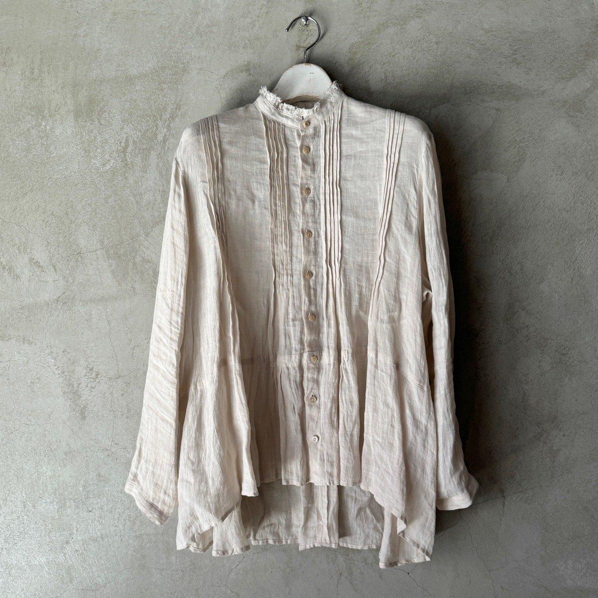 suzuki takayuki pin-tuck blouse(スズキタカユキ ピンタック suzuki takayuki pin-tuck blouse(スズキタカユキ ピンタック