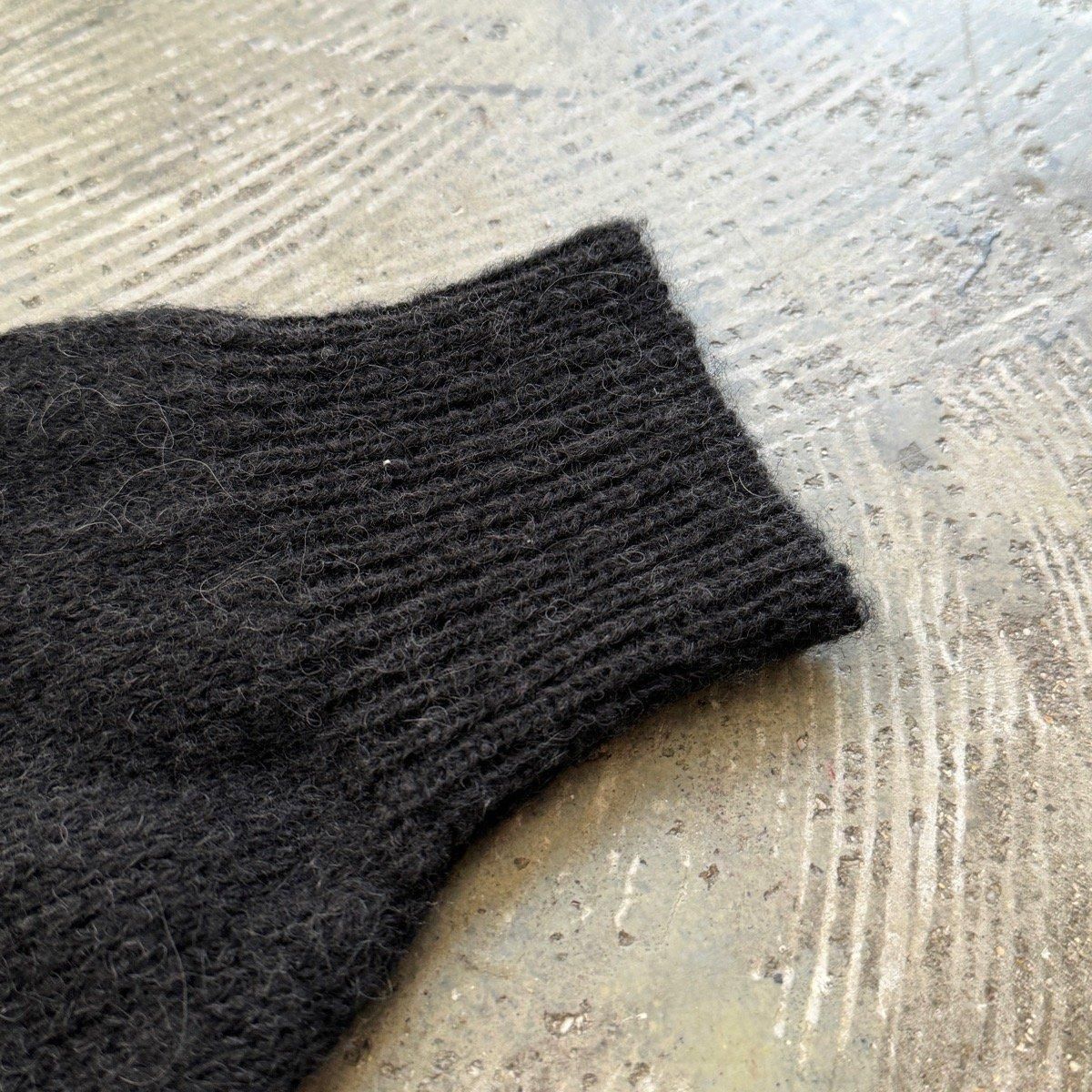 suzuki takayuki alpaca knitted capeʥ業 ѥ ˥åƥɥסBlack
