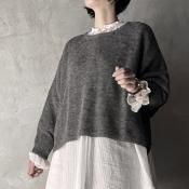 suzuki takayuki alpaca knitted capeʥ業 ѥ ˥åƥɥסHeather charcoal