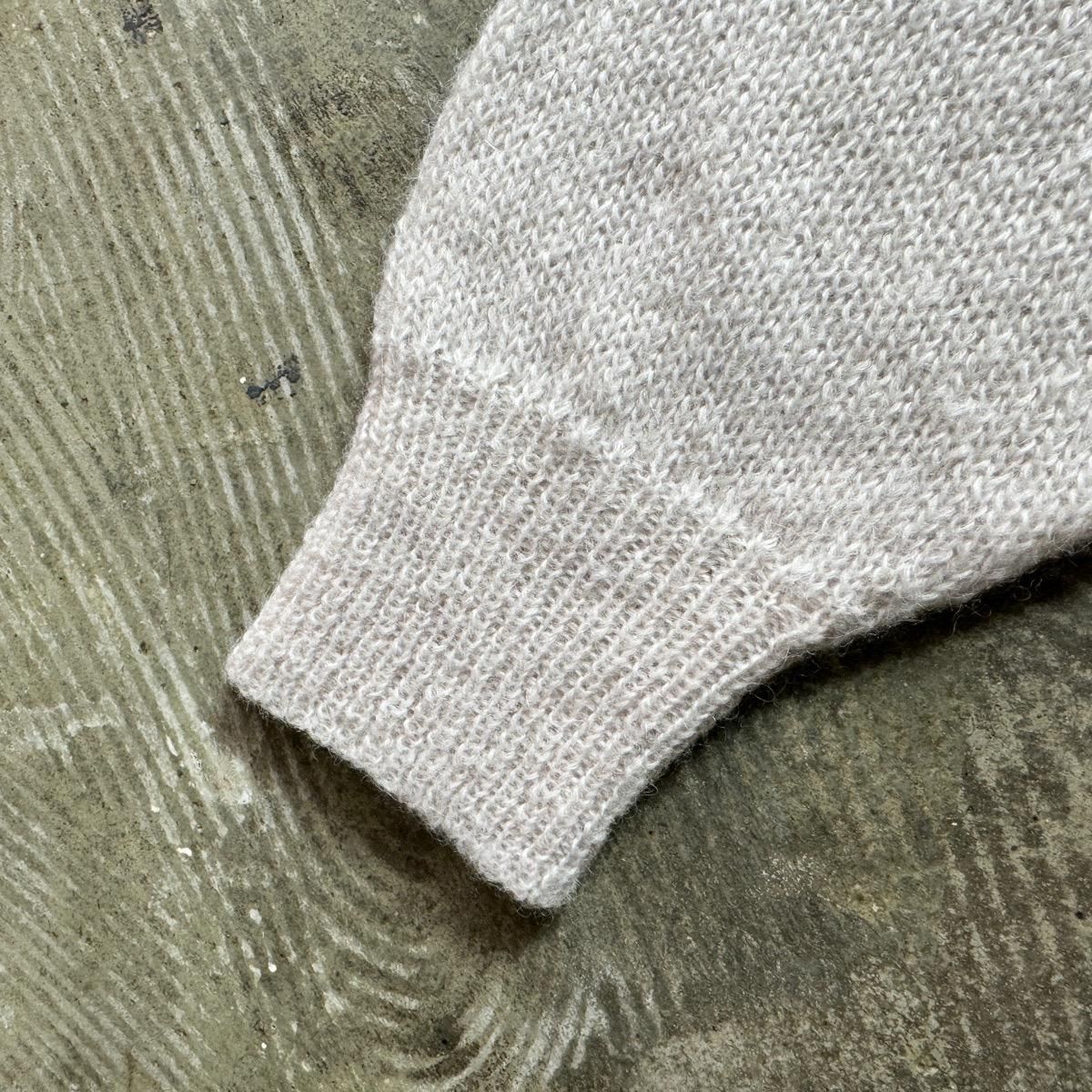 suzuki takayuki alpaca knitted cape（スズキタカユキ アルパカ