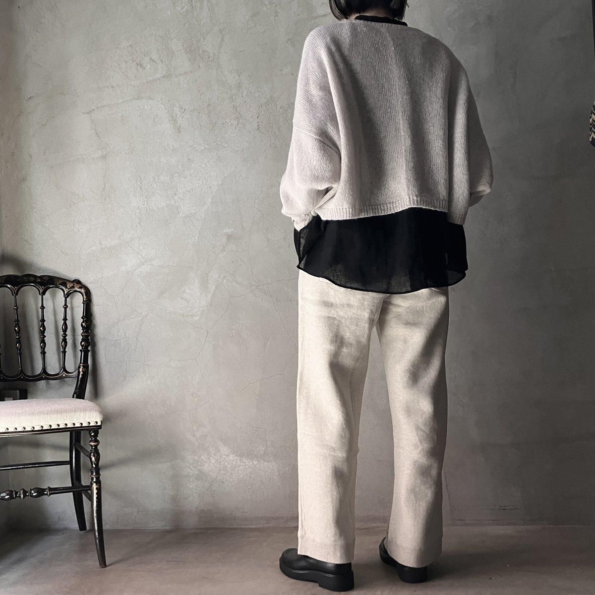 <img class='new_mark_img1' src='https://img.shop-pro.jp/img/new/icons38.gif' style='border:none;display:inline;margin:0px;padding:0px;width:auto;' />20%OFFsuzuki takayuki alpaca knitted capeʥ業 ѥ ˥åƥɥסPearl white