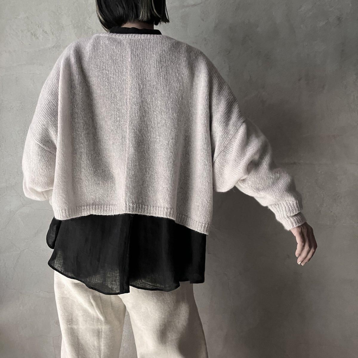 <img class='new_mark_img1' src='https://img.shop-pro.jp/img/new/icons38.gif' style='border:none;display:inline;margin:0px;padding:0px;width:auto;' />20%OFFsuzuki takayuki alpaca knitted capeʥ業 ѥ ˥åƥɥסPearl white