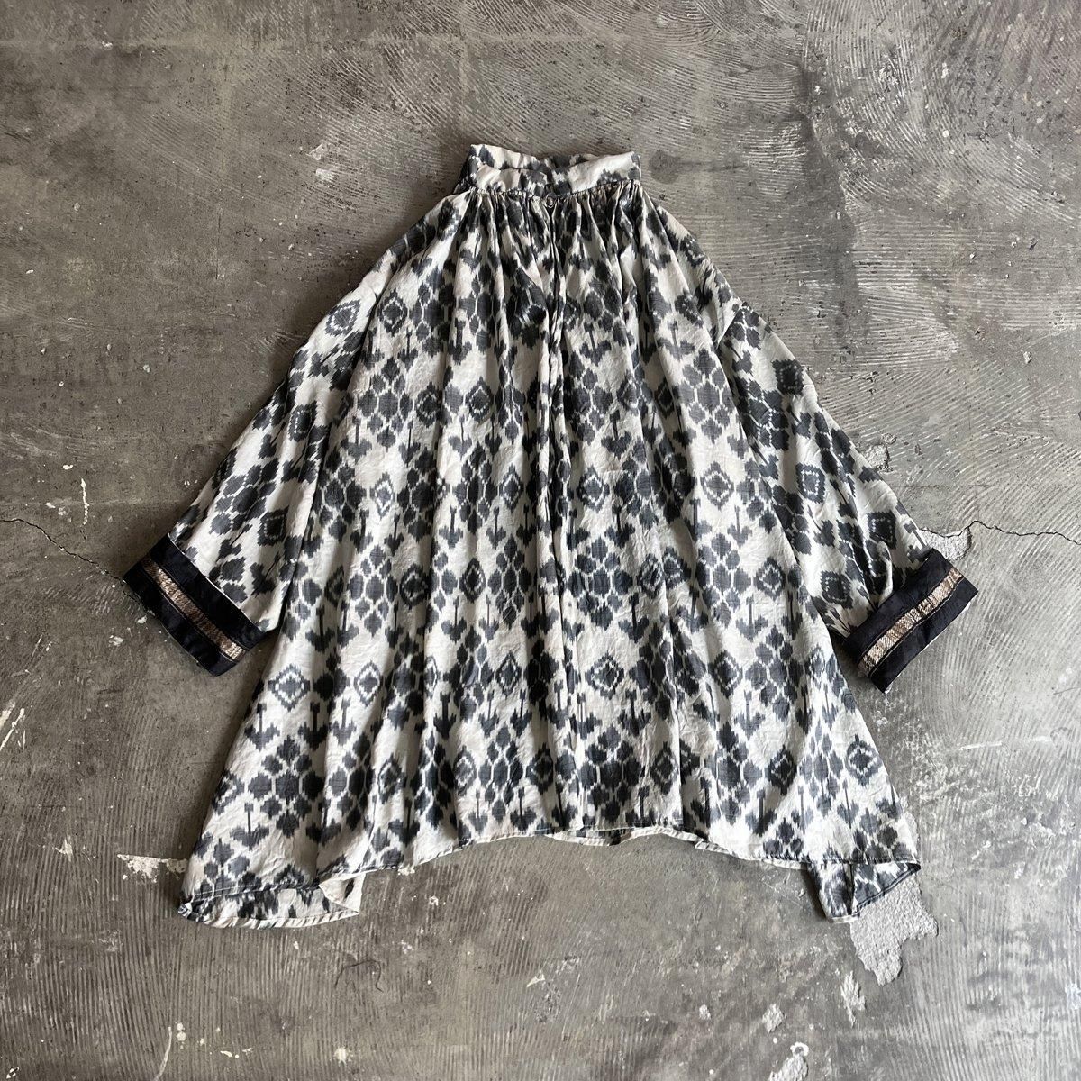 d*3様 ハンドメイド作家 Qoo oujiブラウス ブラック d*3様