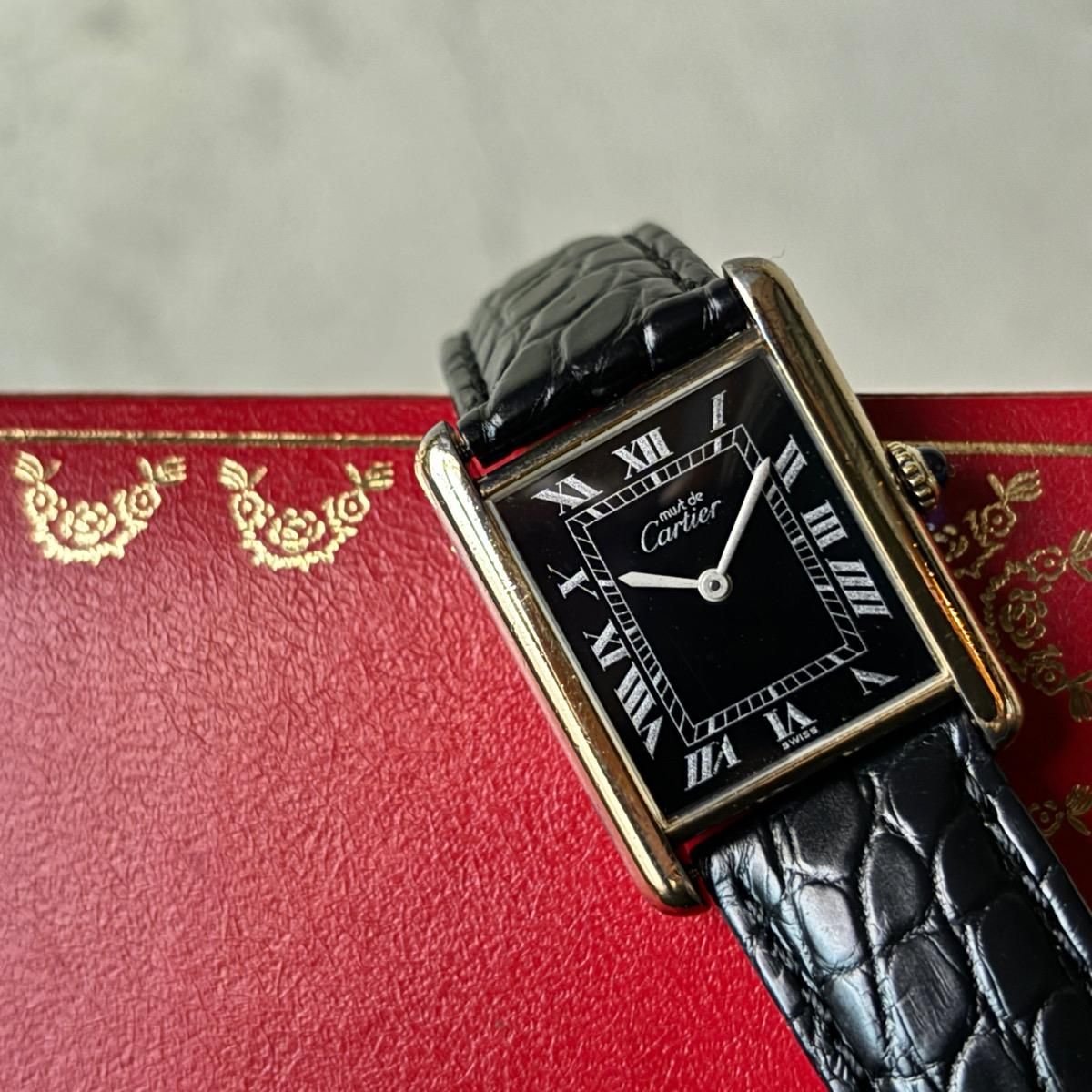 Cartier MUST TANK ʥƥ ޥ 󥯡˹ޥ LM DХå