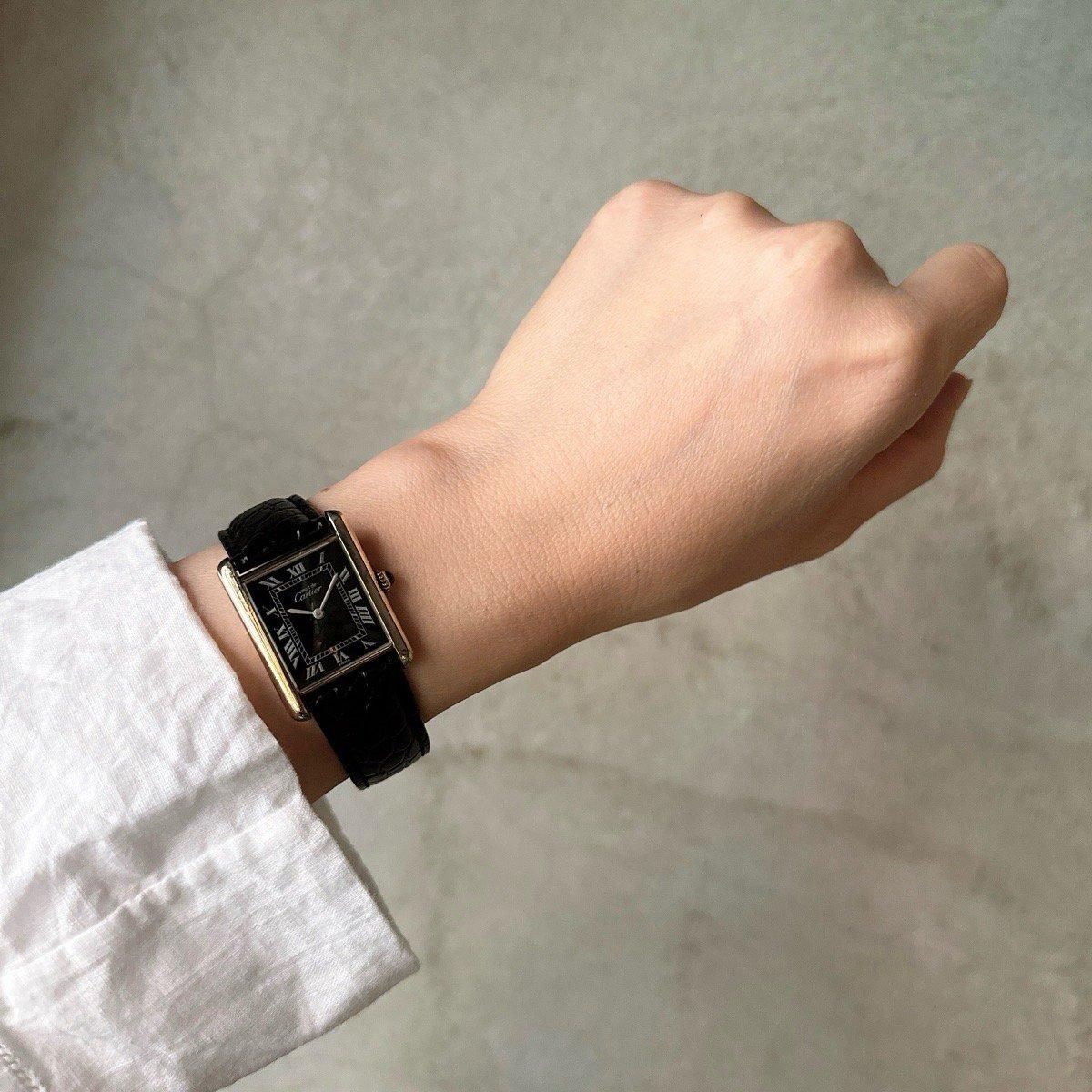 Cartier MUST TANK ʥƥ ޥ 󥯡˹ޥ LM DХå