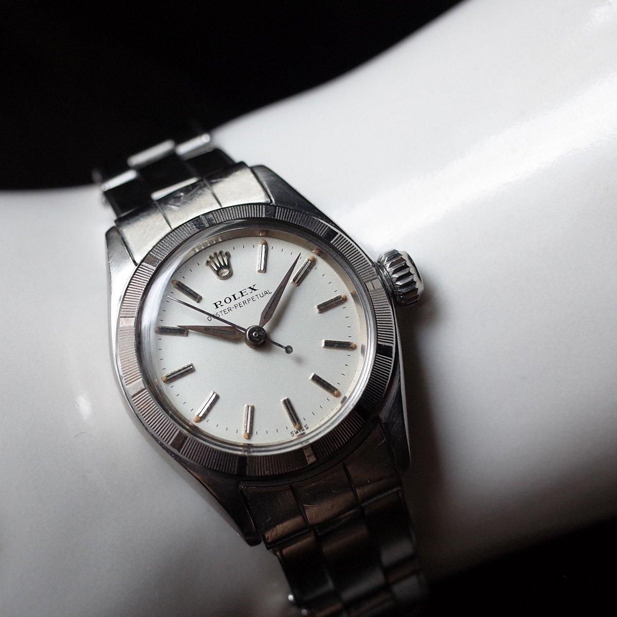ROLEX OYSTER PERPETUALʥå  ѡڥ奢˥󥸥󥿡ɥ٥ ٥åȥ֥쥹