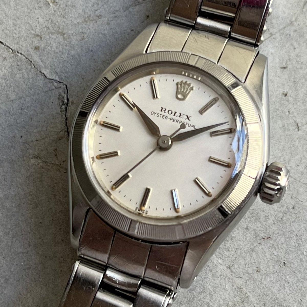 ROLEX OYSTER PERPETUALʥå  ѡڥ奢˥󥸥󥿡ɥ٥ ٥åȥ֥쥹