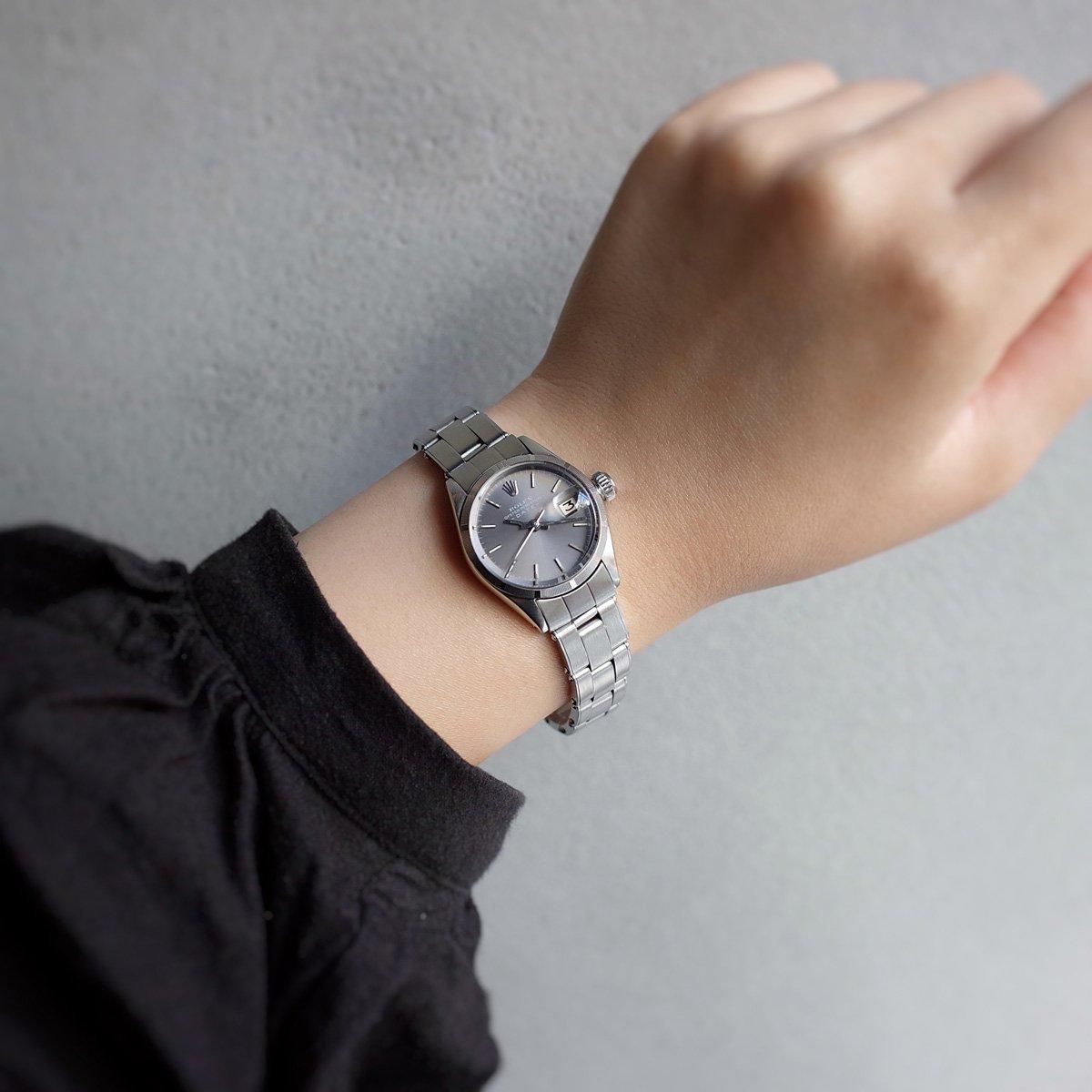 ROLEX OYSTER PPLʥå  ѡڥ奢DATE 졼쥤 ٥åȥ֥쥹