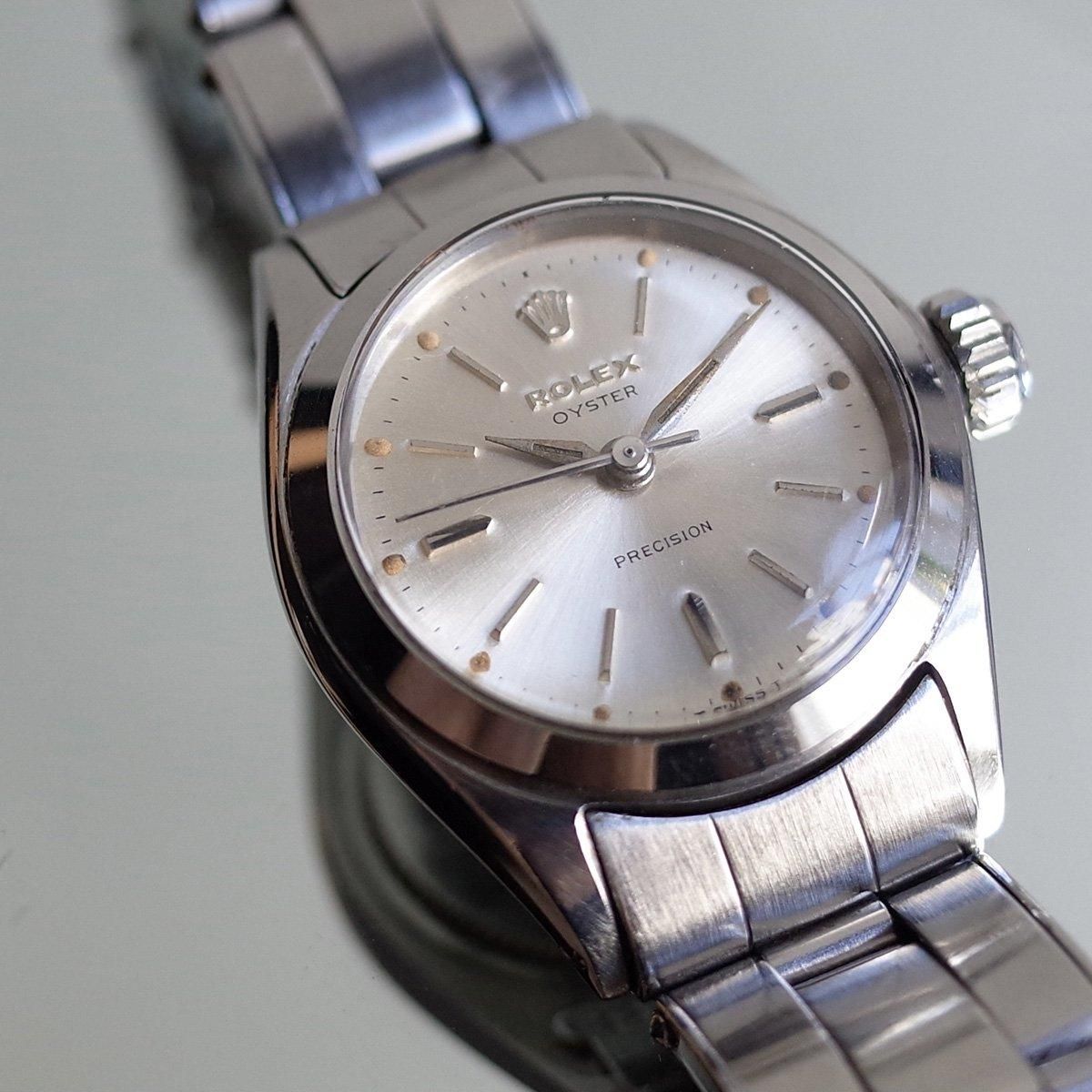 ROLEX OYSTER PRECISION(ロレックス オイスター プレシジョン)Ref.6410 純正リベットブレス - JeJe PIANO ONLINE BOUTIQUE 神戸のアンティーク時計,ジュエリー,ファッション専門店 ROLEX OYSTER PRECISION(ロレックス オイスター プレシジョン)Ref.6410 純正リベットブレス - JeJe PIANO ONLINE BOUTIQUE 神戸のアンティーク時計,ジュエリー,ファッション専門店