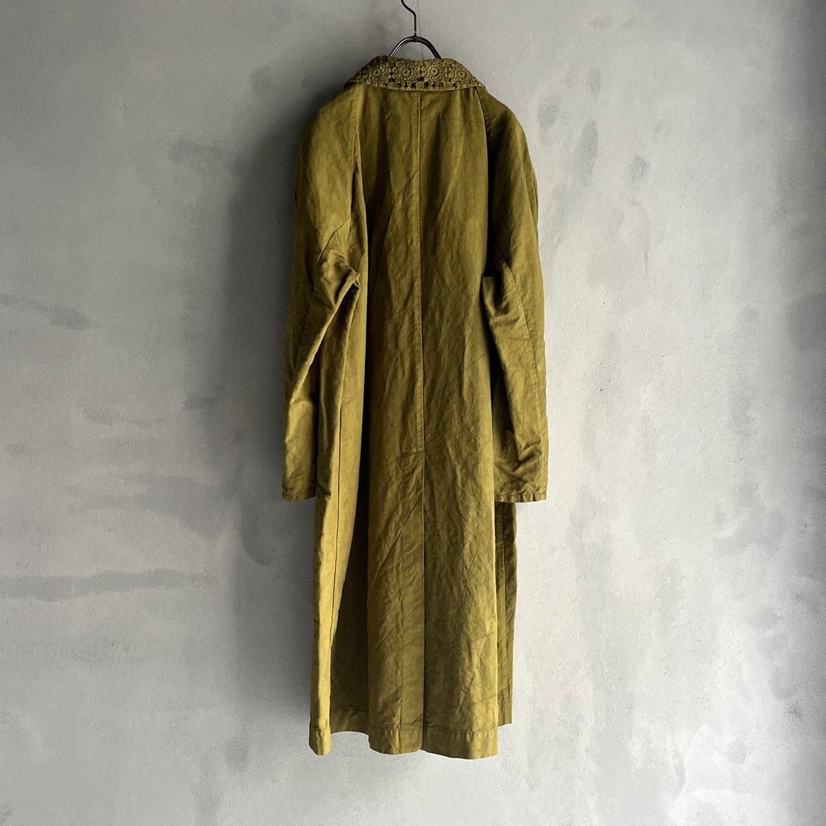 VINCENT JALBERT Lace Collar Coat (󥻥 ١ 졼顼  ) Khaki