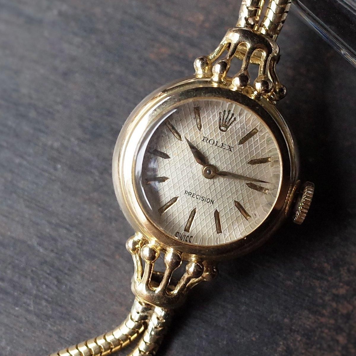 1957年 ROLEX PRECISION(ロレックス プレシジョン)18KYG 王冠 1957年 ROLEX PRECISION(ロレックス プレシジョン)18KYG 王冠