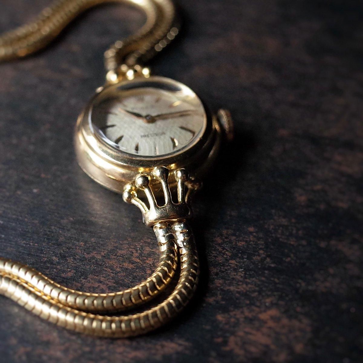 1957年 ROLEX PRECISION（ロレックス プレシジョン）18KYG 王冠ラグ