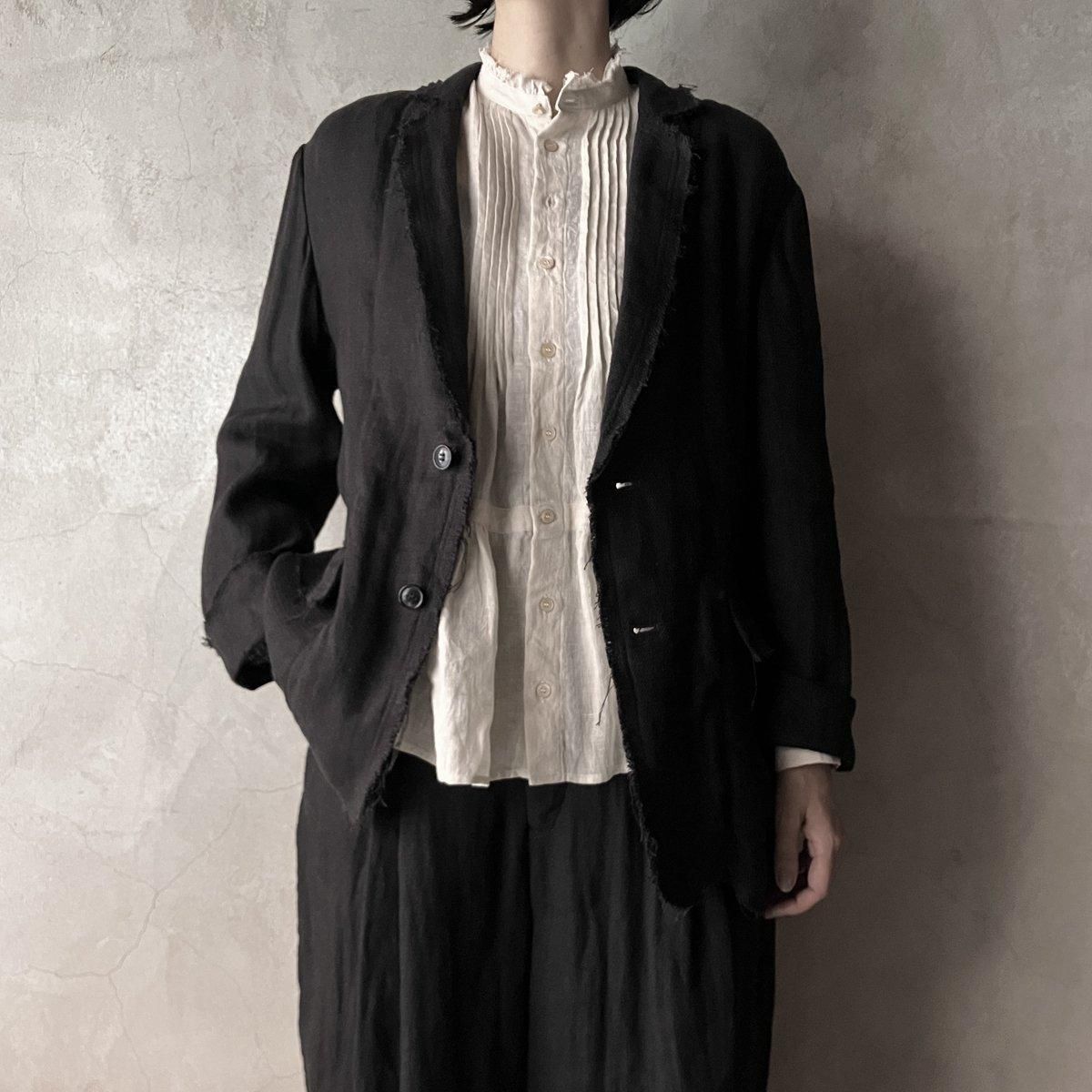suzuki takayuki frayed jacketʥ業 ե쥤ɥ㥱åȡBlack