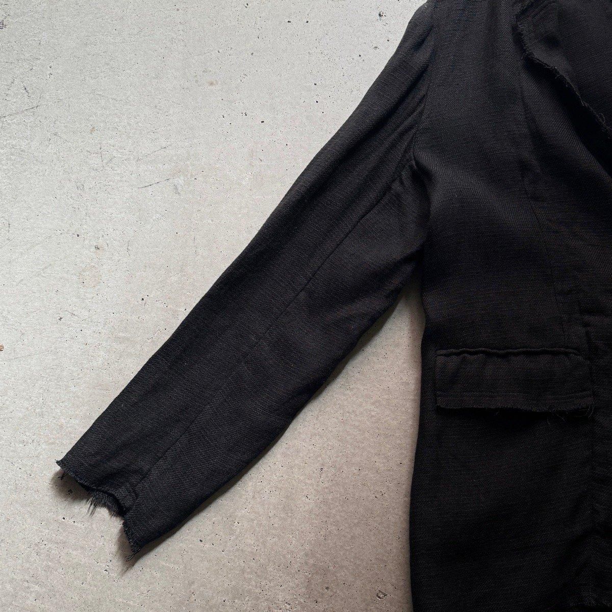 suzuki takayuki frayed jacketʥ業 ե쥤ɥ㥱åȡBlack