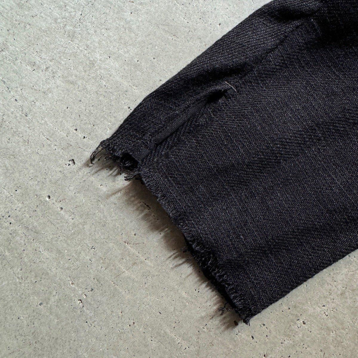 suzuki takayuki frayed jacketʥ業 ե쥤ɥ㥱åȡBlack