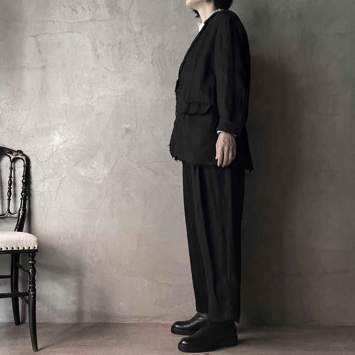 suzuki takayuki frayed jacketʥ業 ե쥤ɥ㥱åȡBlack