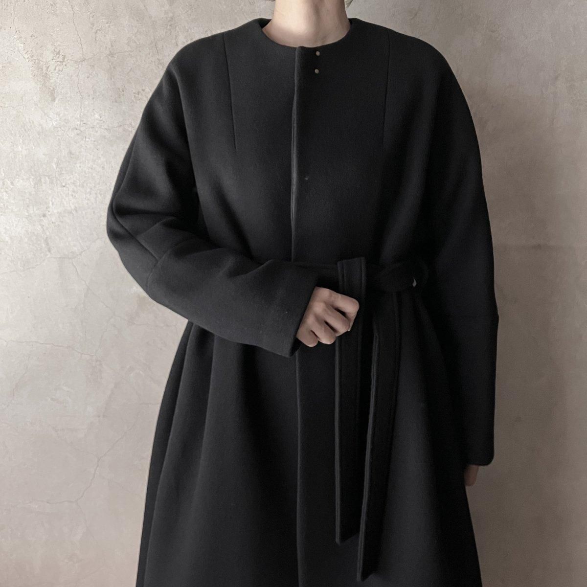 suzuki takayuki no-collar coatʥ業 Ρ顼ȡBlack