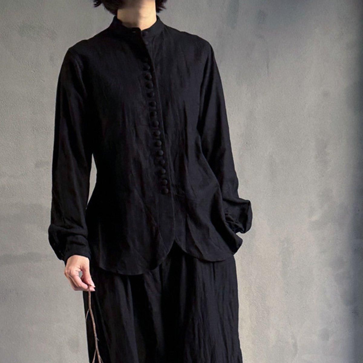 HALLELUJAH 9, Victorian Chemiseʥϥ ȥꥢġCoal Black