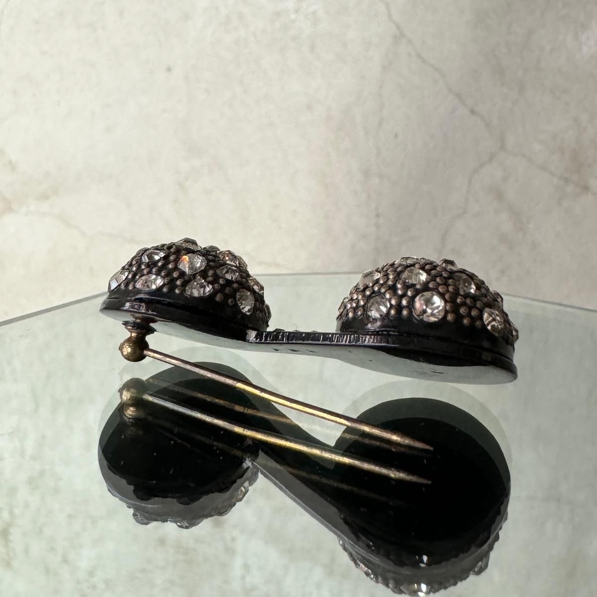 1920-30ǯ ץ饹å 饹 ϥåȥԥPlastic Glass Hat Pin