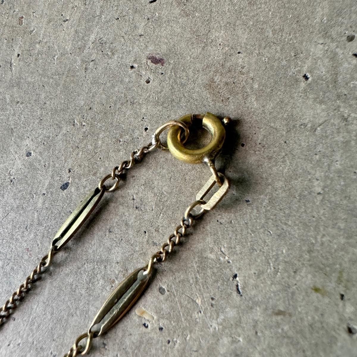 1920-30ǯ ĥ ե ͥå쥹Double gold plate Necklace