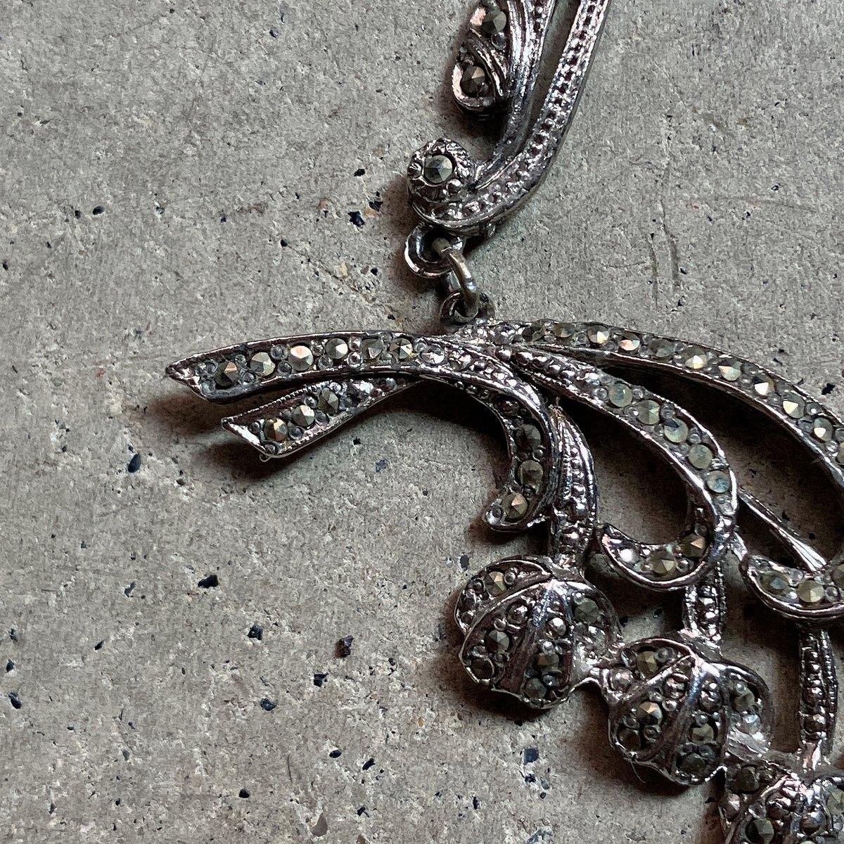 1950ǯ ޡ ᥿  ͥå쥹Marcasite Metal  Necklace