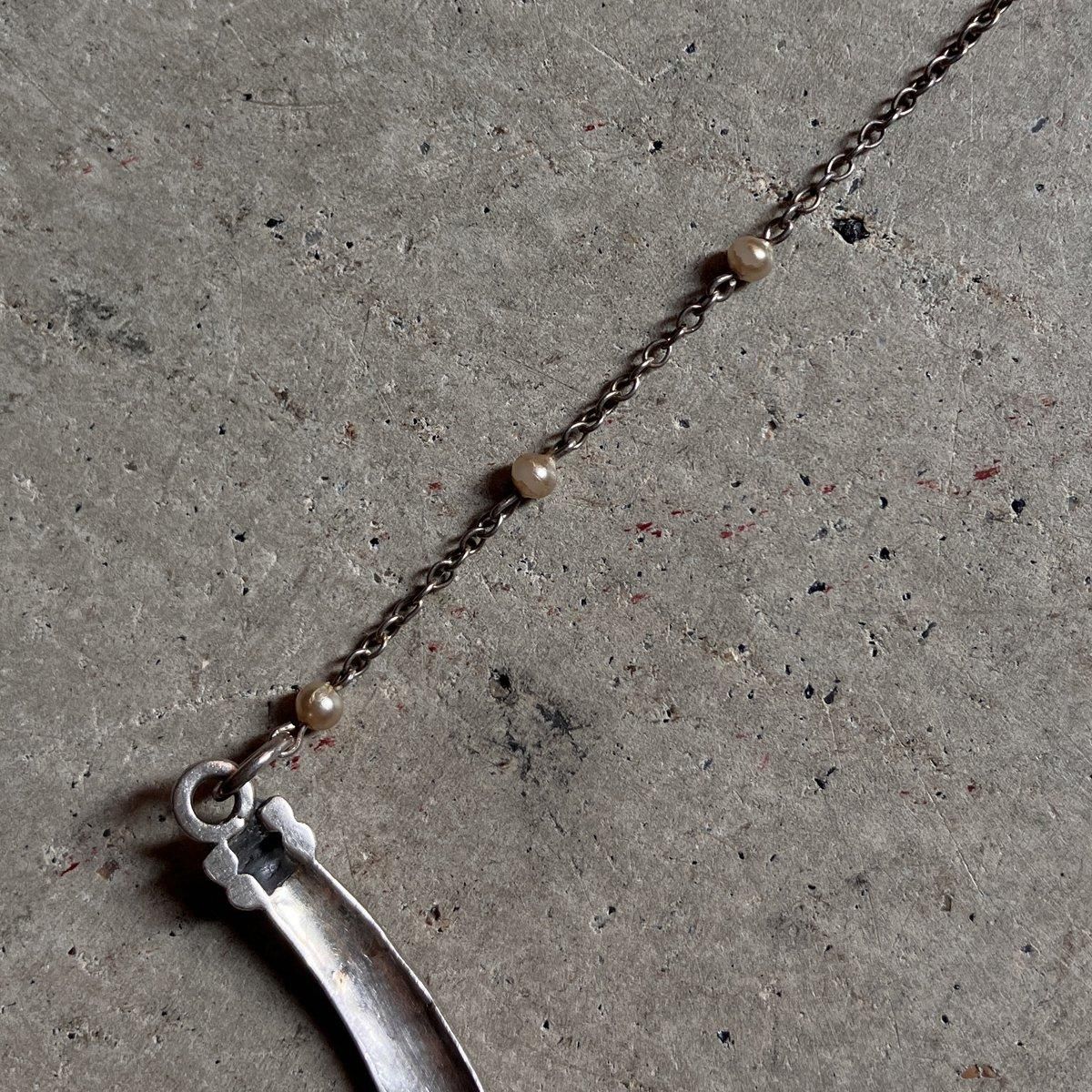 1940-50ǯ С ޡ ܥͥå쥹Silver Marcasite Necklace
