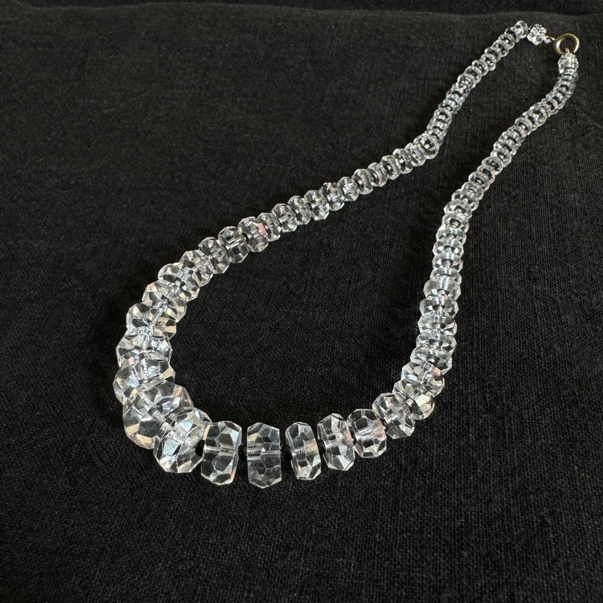 1920ǯ ꥹ륬饹 ͥå쥹Crystal Glass Necklace