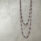 1910-20ǯ ѡץ륬饹 ȥͥå쥹Purple Glass Necklace