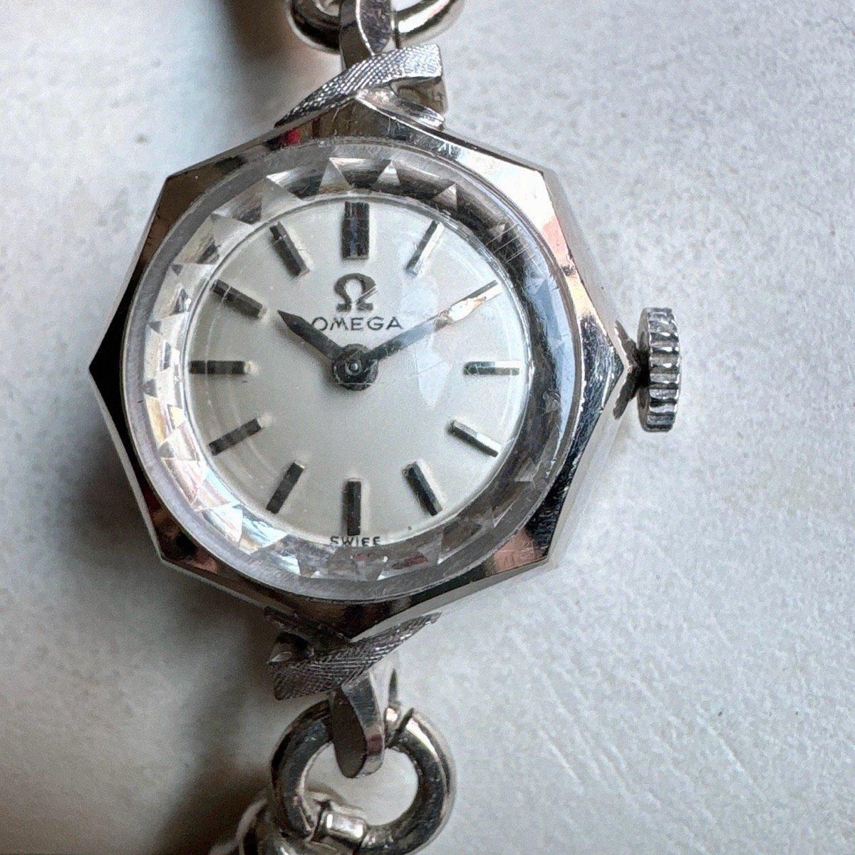 OMEGA（オメガ） 14K G.F. オクタゴンケース カットガラス