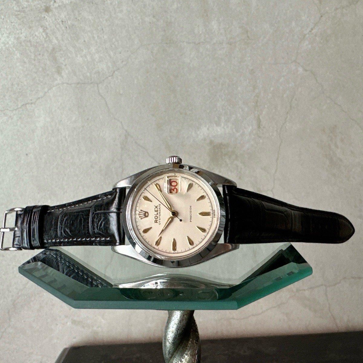 ROLEX OYSTER DATEʥå  ǥȡ˥ӥ͡ ֹ